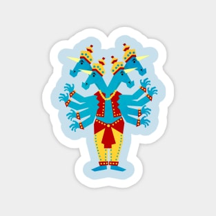 The God of Unicorn Sticker